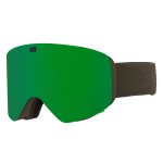 Maschera da sci Tinto con tecnologia a lenti intercambiabili - Verde oliva