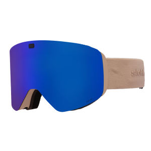 Skibrille Tinto Wechselscheiben Technologie - Cream/Blau