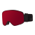 Maschera da sci Sarjo Medium Lens by Zeiss - Nero/Rosso
