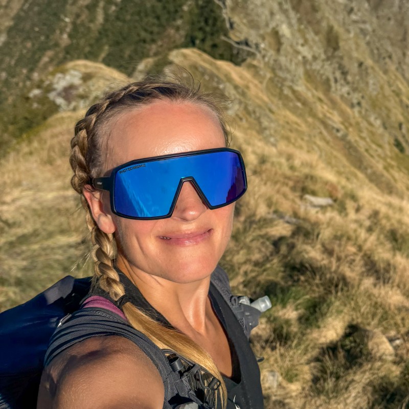 Sportbrille Kiwi Photochromic - Schwarz/Blau - Bild 2