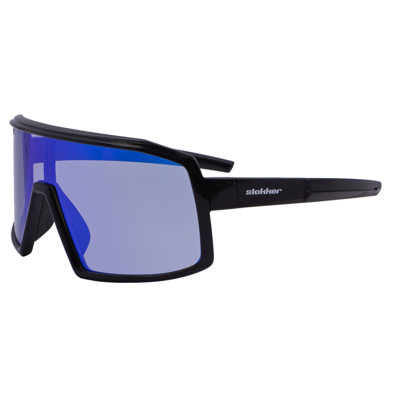 Sport glasses Kiwi Small Photochromic - Black/Blue